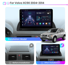 Junsun Android Autorádio pro Volvo XC90 2004-2014 s GPS navigací, WIFI, USB, Bluetooth, Android rádio Volvo XC90 2004 - 2014 