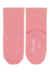 Sterntaler Ponožky pure jednobarevné 2 páry, starorůžové 8501720, 18