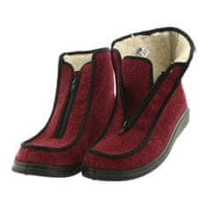 Befado Dámské boty pu 996D005 Maroon velikost 37