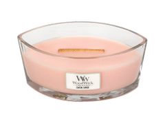 Woodwick Vonná svíčka loď - vůně citrusy, růže a vanilka. 453g. Coastal sunset