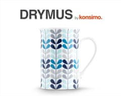 Konsimo Hrnek bílá / šedá / modrá DRYMUS 