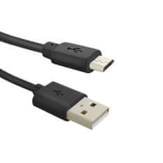 Qoltec Síťová nabíječka 17W | 5V | 3,4A | 2xUSB + kabel MicroUSB