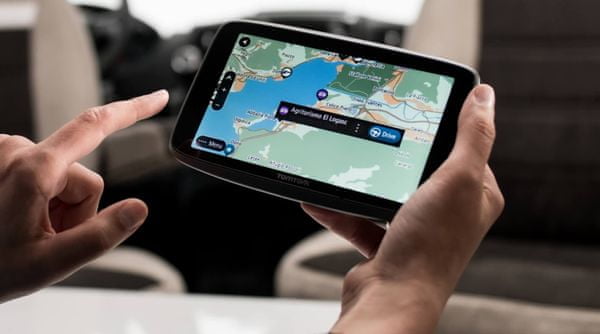 GPS navigace pro obytné vody pro karavany slot na paměťovou kartu nahrané body zájmy pro obytné vody plánování tras TomTom GO Camper Tour 6palců světové mapy rychlejší aktualizace map mapy TomTom dotykový displej kvalitní rozlišení Wi-Fi Bluetooth hlasové ovládání hlasové ovládání výkonné wifi připojení praktický držák doprovodná aplikace výkonný reproduktor výkonná automobilová navigace interní paměť světové mapy doživotní aktualizace