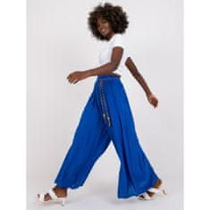 Och Bella Dámské kalhoty s vysokým pasem Surie OCH BELLA tmavě modré TW-SP-BI-81733.14_385255 S