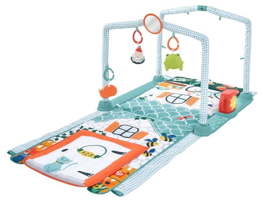 Fisher-Price Hrací dečka s domečkem se zvuky HJK45