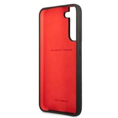 Ferrari FESSIHCS22MBK hard silikonové pouzdro Samsung Galaxy S22 PLUS 5G Black On Track Silicone