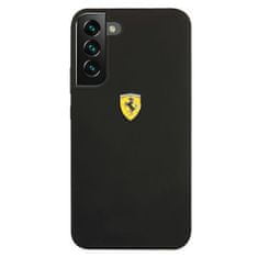 Ferrari FESSIHCS22SBK hard silikonové pouzdro Samsung Galaxy S22 5G Black On Track Silicone