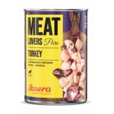 Josera Konzerva pro psy 400g Meat Lovers Pure Turkey (krůtí)