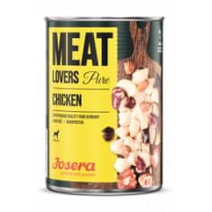 Josera Konzerva pro psy 400g Meat Lovers Pure Chicken (kuřecí)