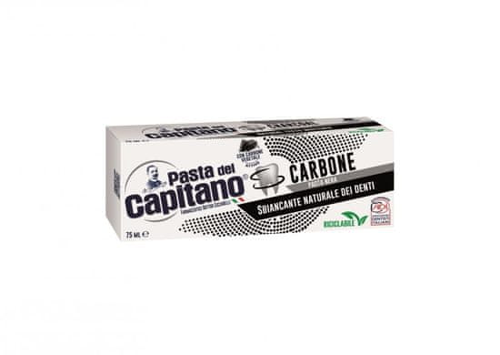 Pasta Del Capitano CARBONE - zubní pasta s aktivním rostlinným uhlím 75 ml