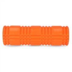 Spokey MIXROLL 3v1 Sada masážních fitness válců, 45 cm, oranžová