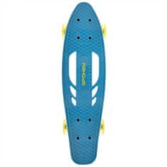 Spokey FISH Pennyboard se svíticími LED kolečky, modrý