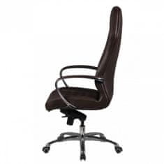 Bruxxi Kancelářská židle Liner, 136 cm, červenohnědá