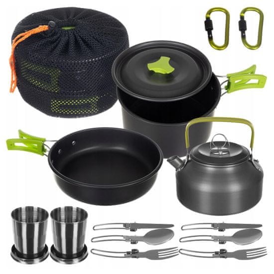 Northix Set of Portable Kitchen Utensils