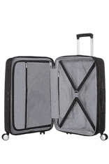 American Tourister Cestovní kufr Soundbox 67cm Černý rozšiřitelný