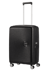 American Tourister Cestovní kufr Soundbox 67cm Černý rozšiřitelný