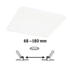 Paulmann PAULMANN VariFit LED vestavné svítidlo Veluna Edge IP44 hranaté 200x200mm 4000K bílá stmívatelné 79955