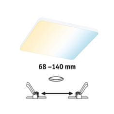 Paulmann PAULMANN VariFit LED vestavné svítidlo Veluna Edge IP44 hranaté 160x160mm měnitelná bílá bílá stmívatelné 79958