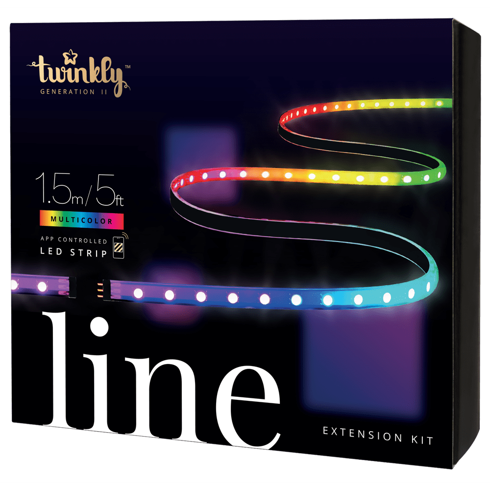 Twinkly LINE prodlužovací pásek RGB, 1,5m, B