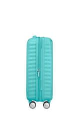 American Tourister Cestovní kufr Soundbox 55cm Modrý Summer blue rozšiřitelný