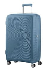 American Tourister Cestovní kufr Soundbox 77cm Modrý Stone blue rozšiřitelný