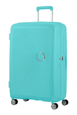 American Tourister Cestovní kufr Soundbox 77cm Modrý Summer blue rozšiřitelný