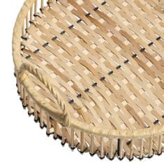 Zeller Dekorační tác RATTAN, O 32 cm