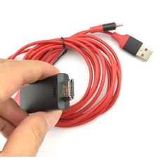 Northix Adaptér Lightning na HDMI 2m 