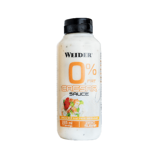 Weider 0% Fat Caesar Sauce 265 ml, nízkokalorická caesar omáčka