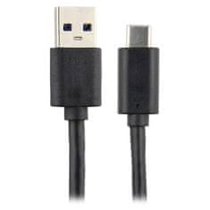 Northix Kabel USB na USB-C – 1,5 m – černý 