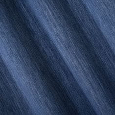 Eurofirany Záclona připravená na očka ROSSIE 140x250 Eurofirany tmavě modry