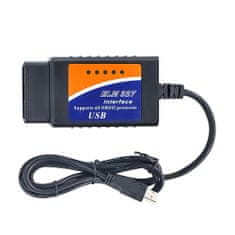 Northix Čtečka chybových kódů USB ELM327 / OBD2 Automobilová diagnostika 