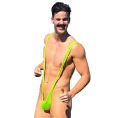 Northix Borat, Mankini - Neonově zelená 