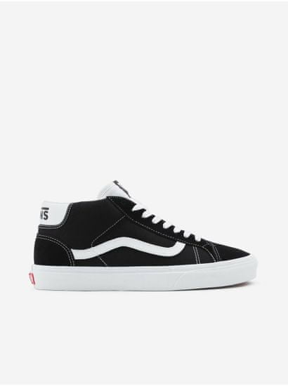 Vans Černé unisex semišové tenisky VANS Mid Skool