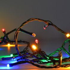 Solight 1V13-WIFI LED WIFI smart venkovní vánoční řetěz, 400 LED, 20m, přívod 5m, teplá bílá + vícebarevný