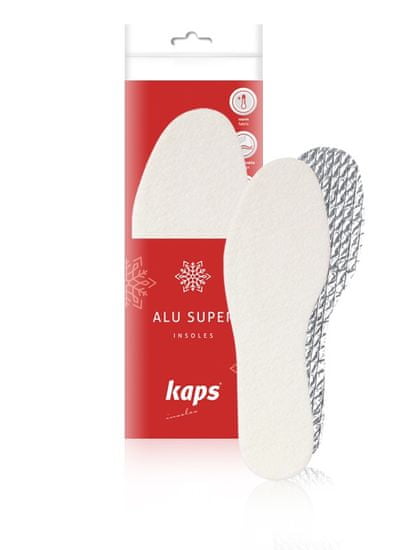 Kaps Alu Super pohodlné zimní vložky do bot proti chladu