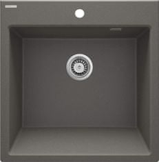 BPS-koupelny Dřez Eridan granit - ZQE T10K antracit metalic