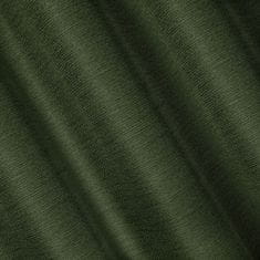 Eurofirany Záclona připravená na očka STYLE 140x250 Eurofirany tmavě zelený