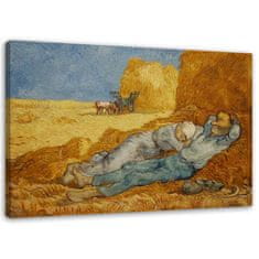 shumee Obraz, Siesta - reprodukce V. van Gogha - 60x40