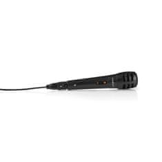 Nedis MPWD15BK mikrofon -72 dB +/- 3 dB, 80 Hz – 12 kHz, kabel 5 m