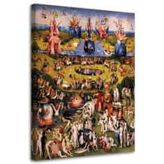 shumee Obraz na plátně, Rajská zahrada - reprodukce H. Bosch - 70x100