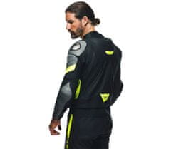 Dainese Kombinéza na moto AVRO 4 BLACK-MATT/CHARCHOAL/FLUO/YELLOW vel. 52