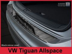 Avisa Ochranná lišta hrany kufru VW Tiguan 2016- (Allspace, tmavá, chrom)