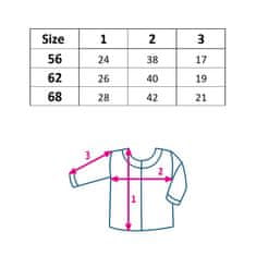 KOALA Kojenecké tričko s krátkým rukávem Nature - 62 (3-6m)