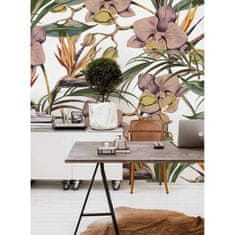 COLORAY.CZ Fototapeta Orchidej v glamour stylu Fototapeta Samolepící 250 x 250 cm