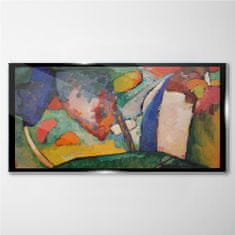 COLORAY.CZ Obraz na skle Vodopád abstrakce Kandinsky 100x50 cm