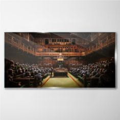 COLORAY.CZ Obraz na skle Parlament banky 120x60 cm