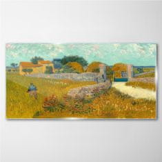 COLORAY.CZ Obraz na skle Provence House Van Gogh 100x50 cm