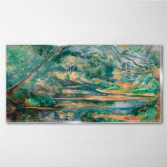 COLORAY.CZ Obraz na skle Brook Paul Cézanne 120x60 cm