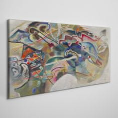 COLORAY.CZ Obraz na plátně Abstrakce Wasilij Kandinsky 100x50 cm